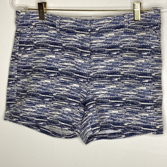 KATHERINE BARCLAY Tweed Knit Shorts size 6 - Picture 6 of 9
